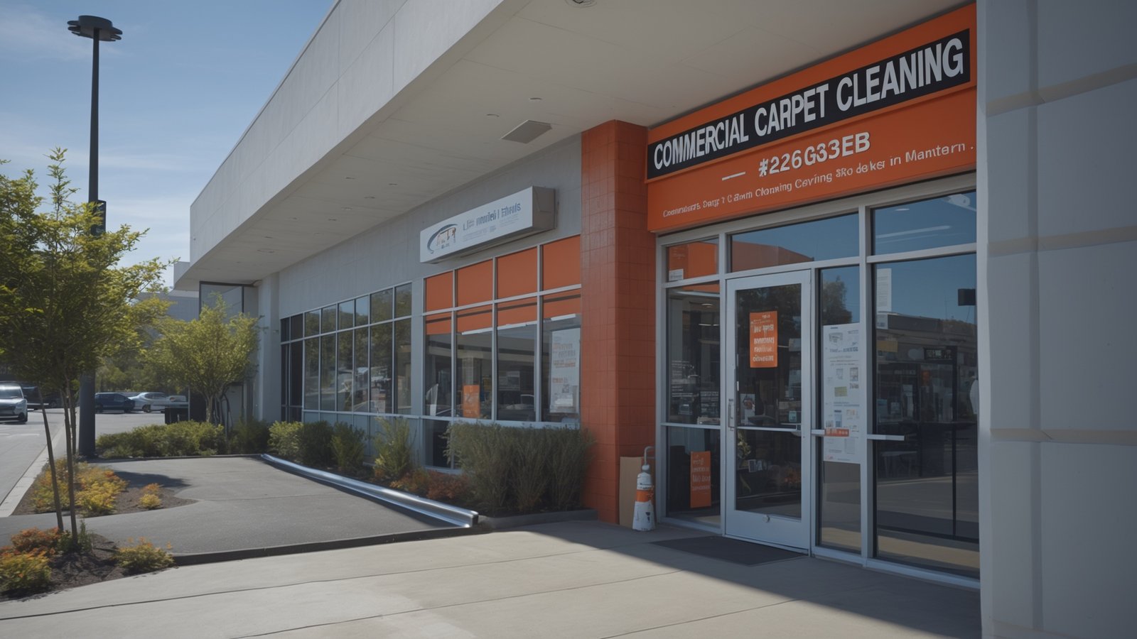 Commercial carpet cleaning results in Stockton educational facility